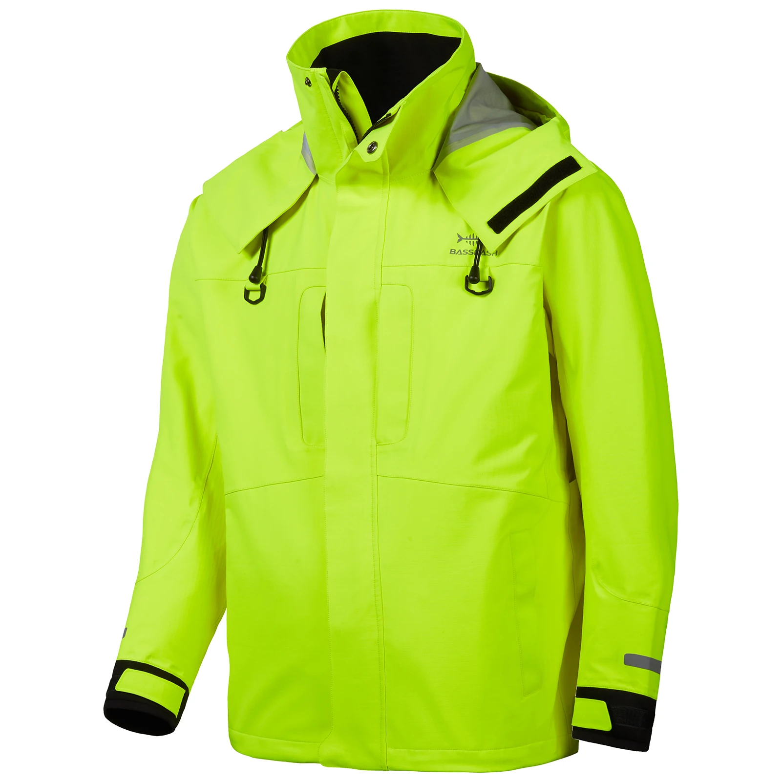 Bassdash Fluorescent Yellow Fishing Jackets Men Women Waterproof