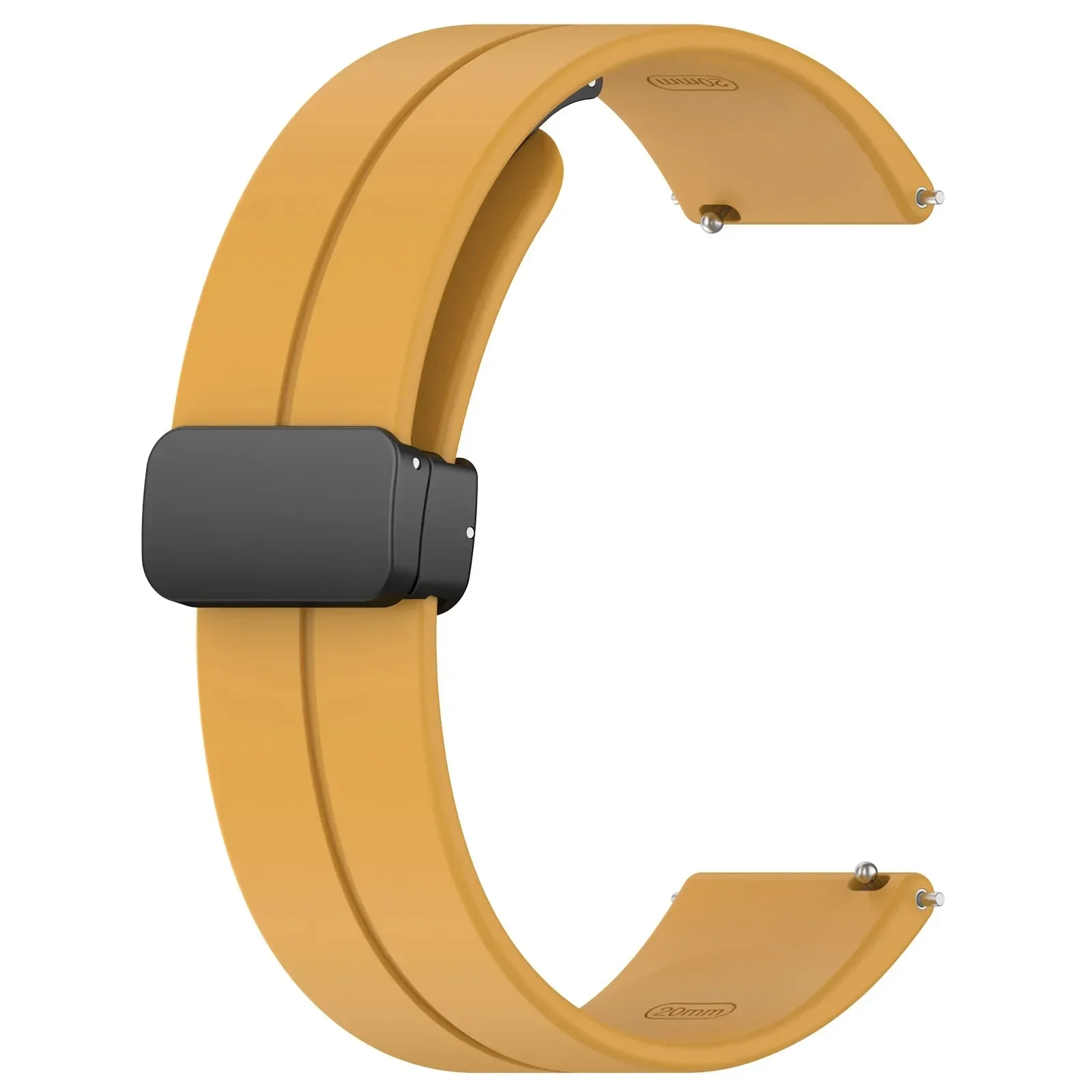 Versatile Silicone Strap with Magnetic Buckle (Multiple Sizes Available)