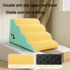 Pet 2/3 Step Stair Dog/Cat Ramp Ladder Memory Foam Sponge Dogs Sofa Removable and Washable Training Pet Ramp Stairs Pet Supplies
