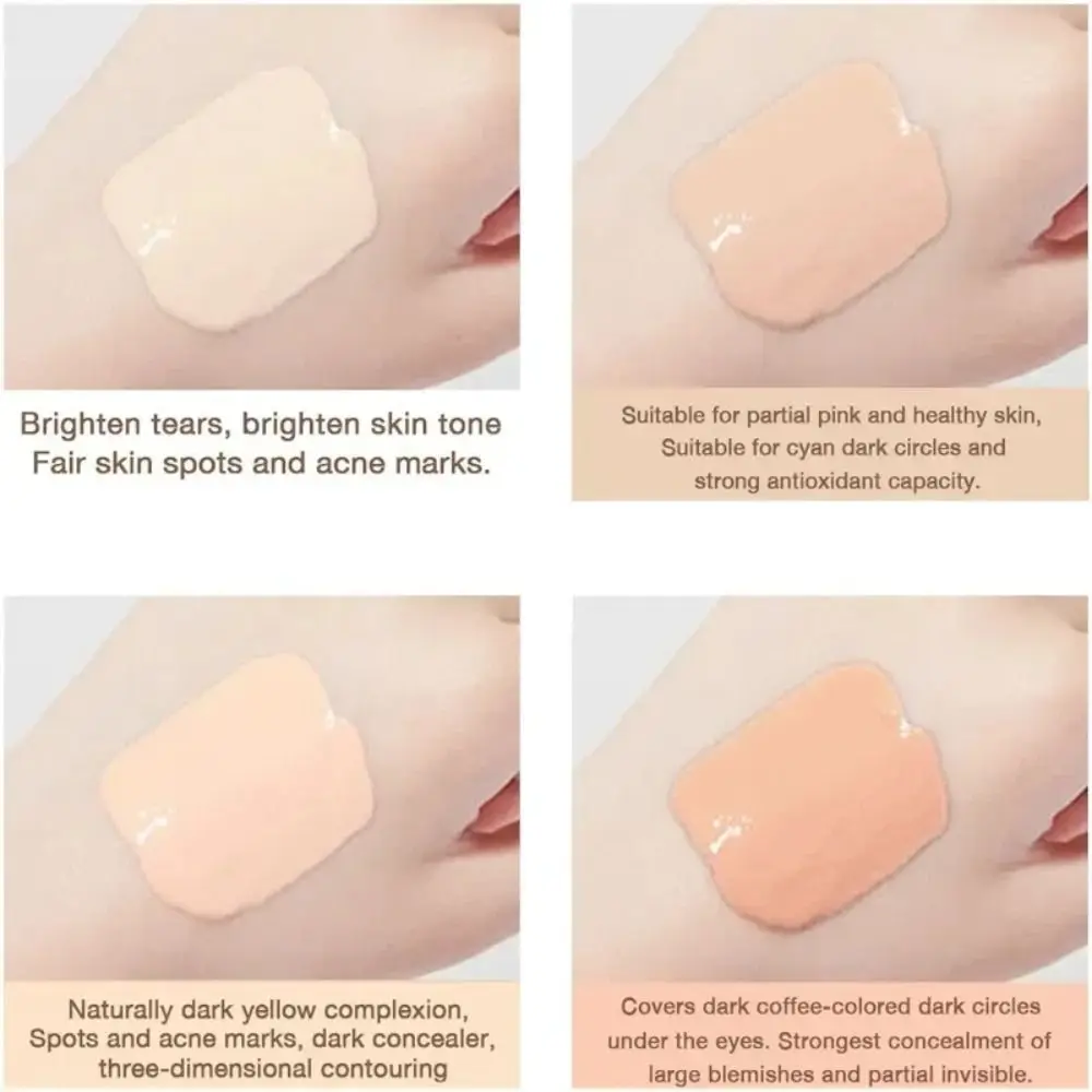 Liquid Concealer For Full Coverage Face Makeup Invisible Pores_voghion.com