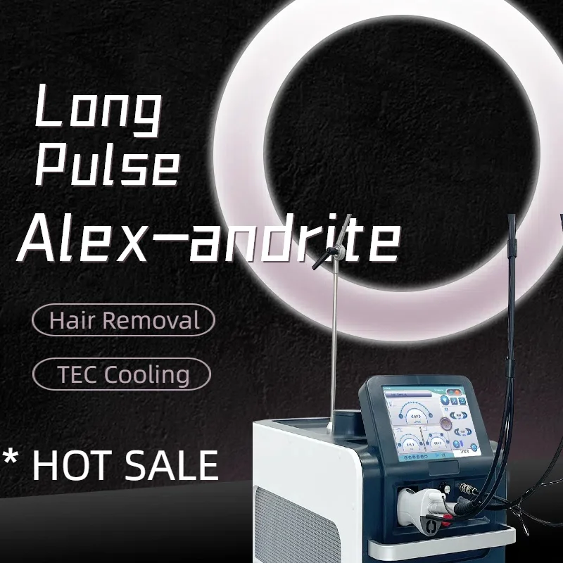 전문 알렉스 제모기, 알렉산드라이트 제모기, 무통 미용 장비, 긴 펄스 헤어 커팅 장치, 살롱 CE 