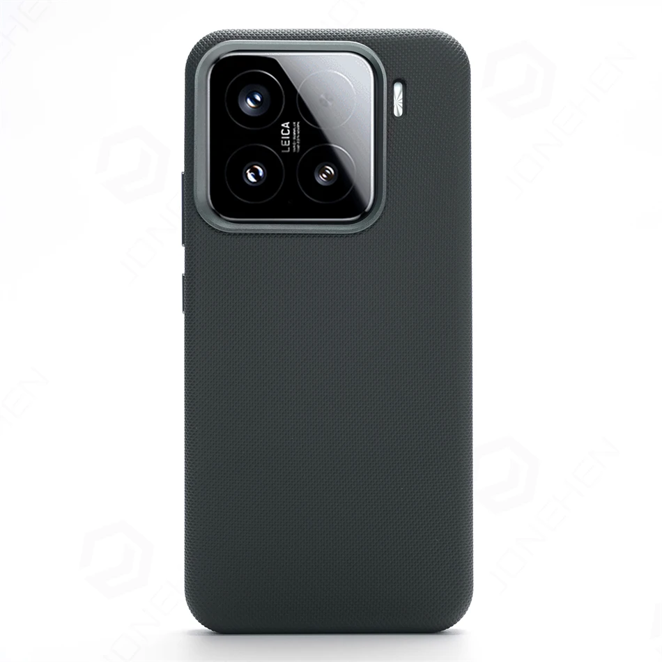Luxury Diamonds Texture Leather MagSafe Case - Alloy Lens Wireless Charging Back Cover