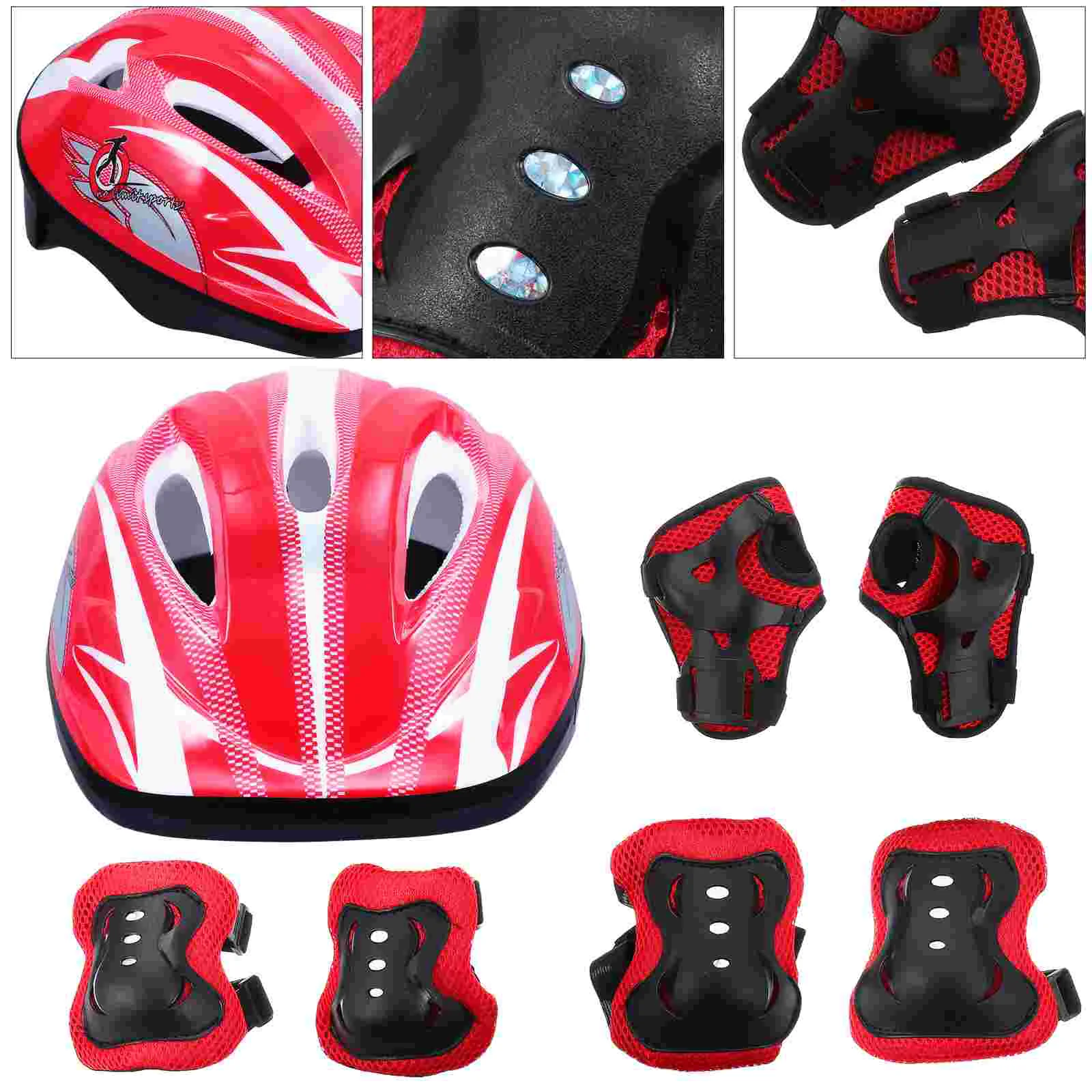 

Wrist Guards for Roller Skating Skateboard Protector Kid Kneecap Outdoor Protective Equipment Miss
