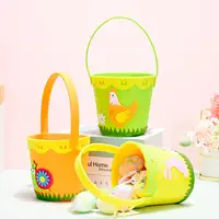Easter Tote Storage Baskets Wicker Stuffer Small Egg Natural Bread Gift Toddler 2