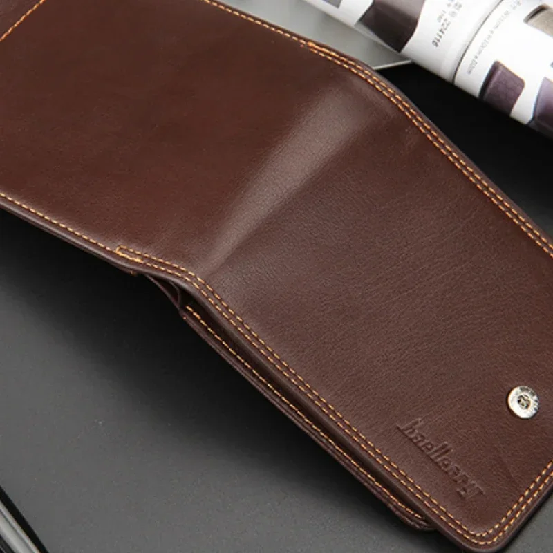 2025 New Small Luxury Brand Men's Wallet Handbag Men's Briefcase Fashion Wallet Card Holder