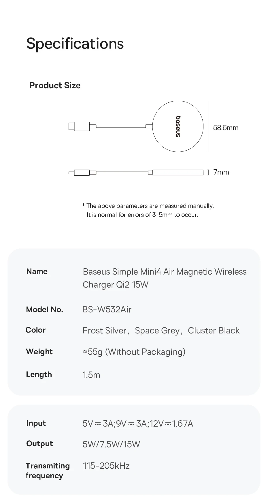 Qi2 15W Magnetic Wireless Charger For iPhone 16 15 14 13 Pro Max Mini Fast Charg