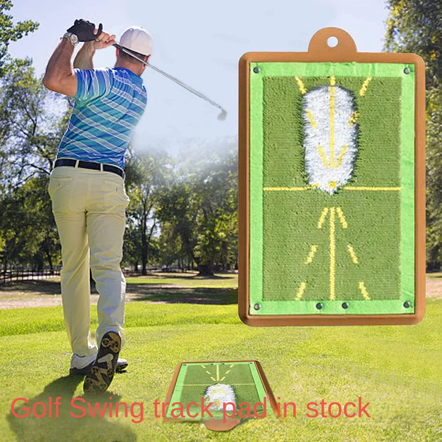 GolfDivotBoardLowPointandSwingPathTrainerInstantFeedbackGolf