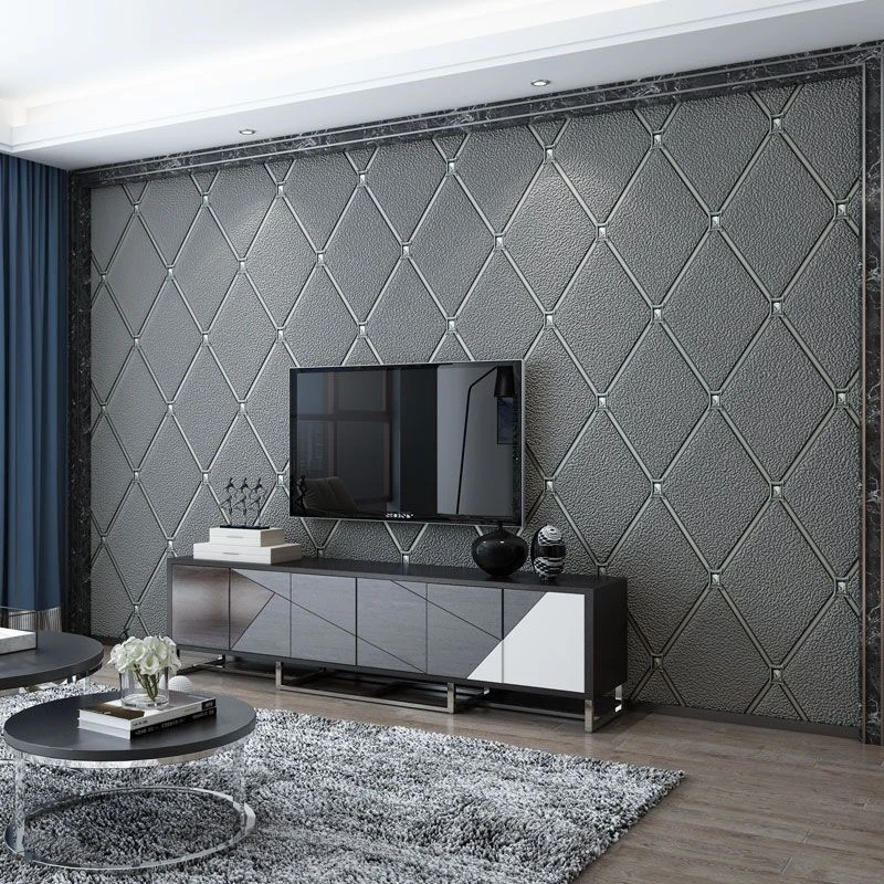 new-non-woven-wallpaper-rhombus-simple-fashion-background-wall-buckskin-3d-wallpaper-living-room-bedroom-decoration-wallpaper