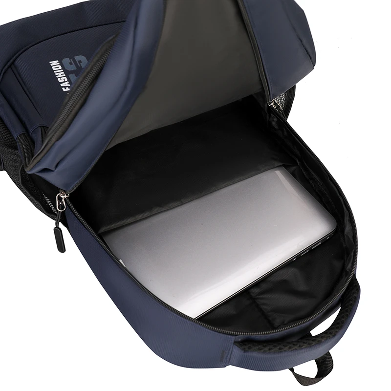 Large-capacity backpack | Adjustable shoulder strap, multi-layer design, polyester lining, laptop backpack