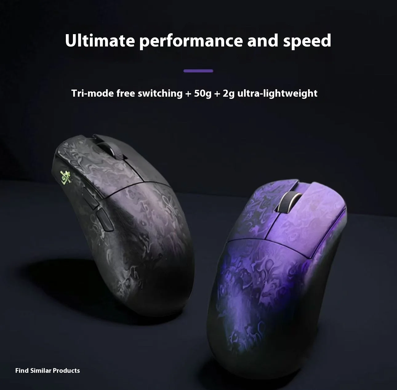 Ipi Qi Mouse Ipi Qi Pro Carbon Fiber Wireless 8k Mouse 3 Mode