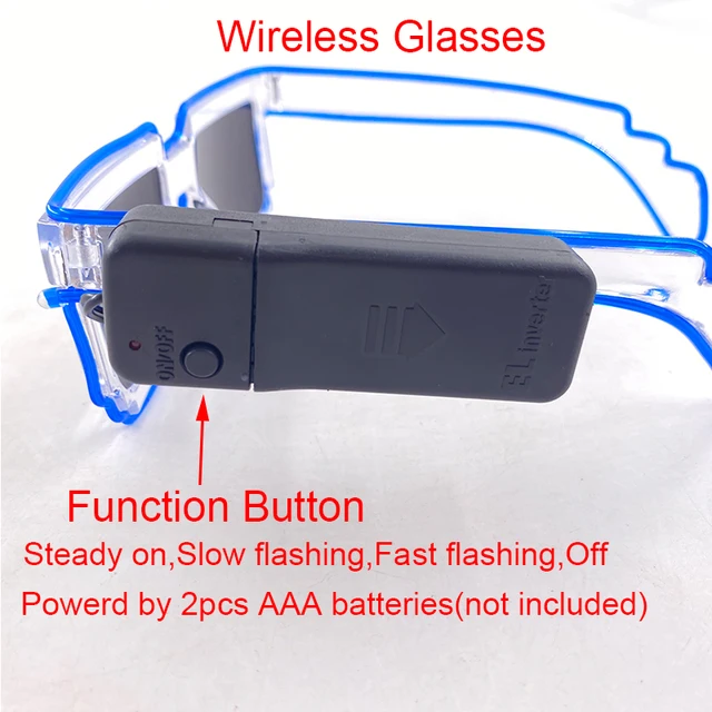 Carnival Party Glow Napszemüveg Ragyogó Éjszakai Klubba - Image 6