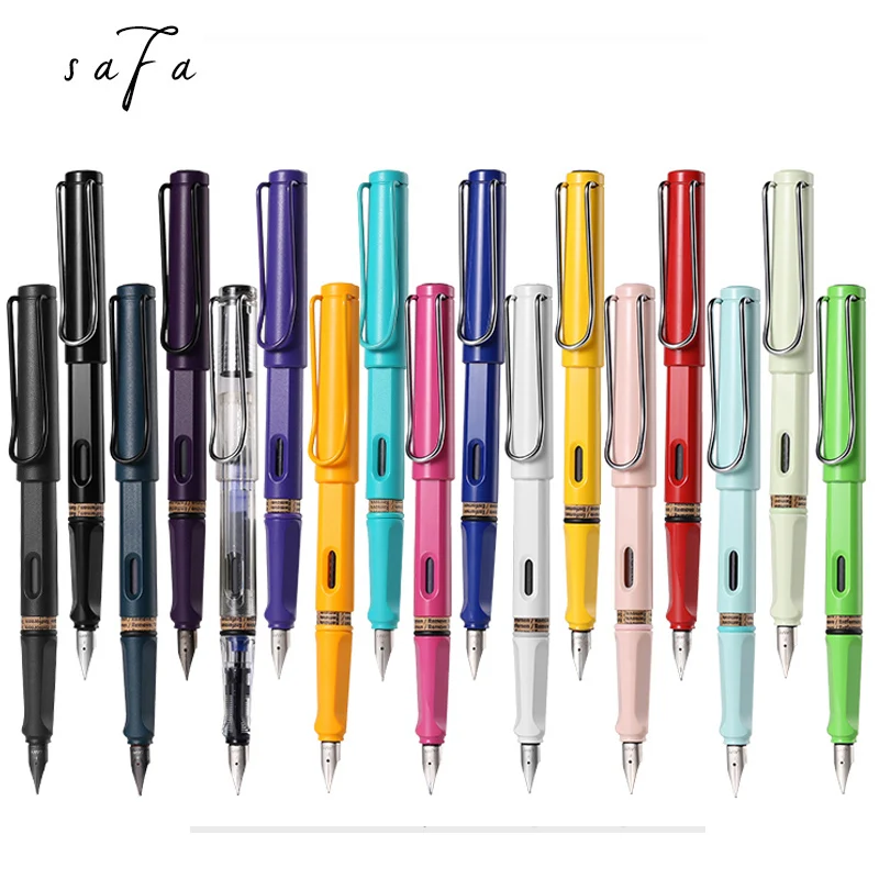 LM Safa Luxury Quality Fashion Yellow Blue Multicolor Fountain Pen F/EF Financial School&Office Supplies Writing Ink