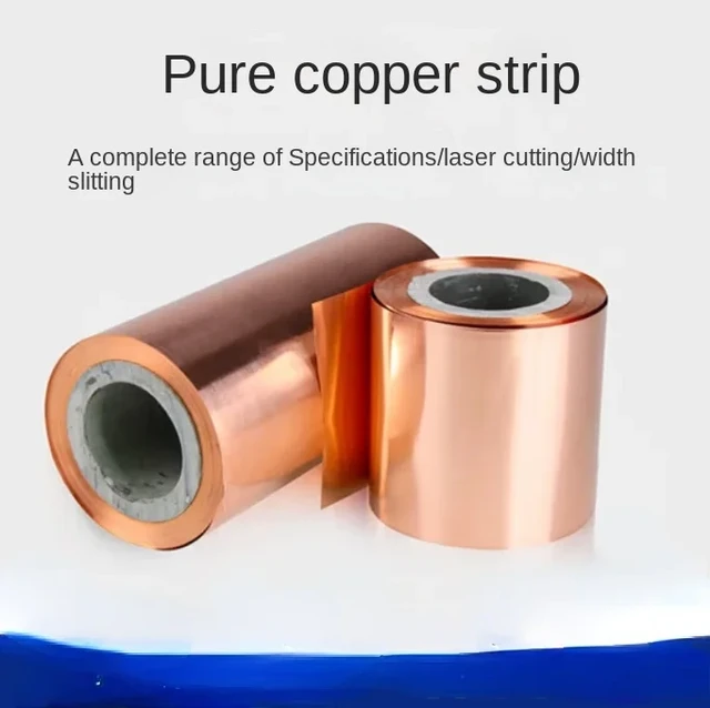 1pc 0.2mm Thickness Copper Sheet Roll High Purity Pure Copper Cu Metal  Sheet Foil Plate 100mmx1000mm