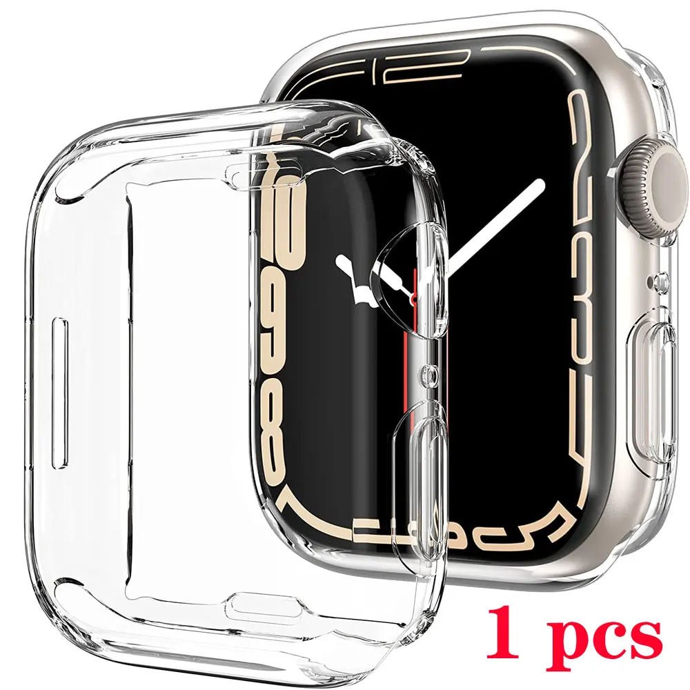 Premium Apple Watch Strap with Screen Protector Case - Elegant Wrist Bracelet Accessory