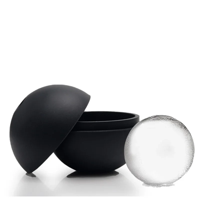 Silicone Round Hockey Whiskey Ice Cube Maker Tray Tools Bar Sphere Mold Party Kitchen Ball Mould ice mold whiskey ice cubes 6cm