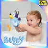Bluey Family Bathed In The Water And Swam With Toys To Soothe Young Children Bluey Bathroom Toys Children'S Bath Soothing Toys 1