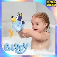 Bluey Family Bathed In The Water And Swam With Toys To Soothe Young Children Bluey Bathroom Toys Children'S Bath Soothing Toys 1
