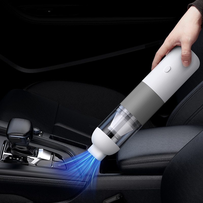  Car Vacuum Cleaner Rechargeable Handheld Vacuum Cleaner Car Home Dual Purpose Wireless Dust Catcher 