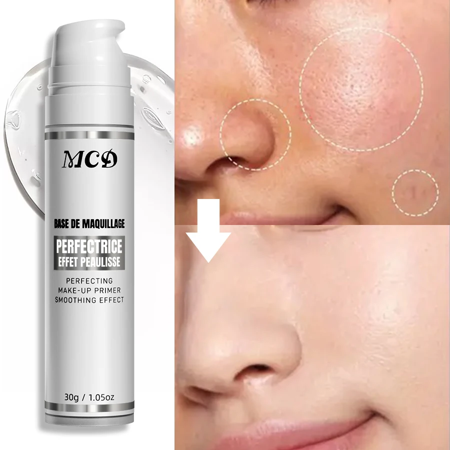 Transparent Moisturizing  Jelly Primer Lotion For Smooth Skin Base Color Rendering Long Lasting Makeup Base Cream Foundation