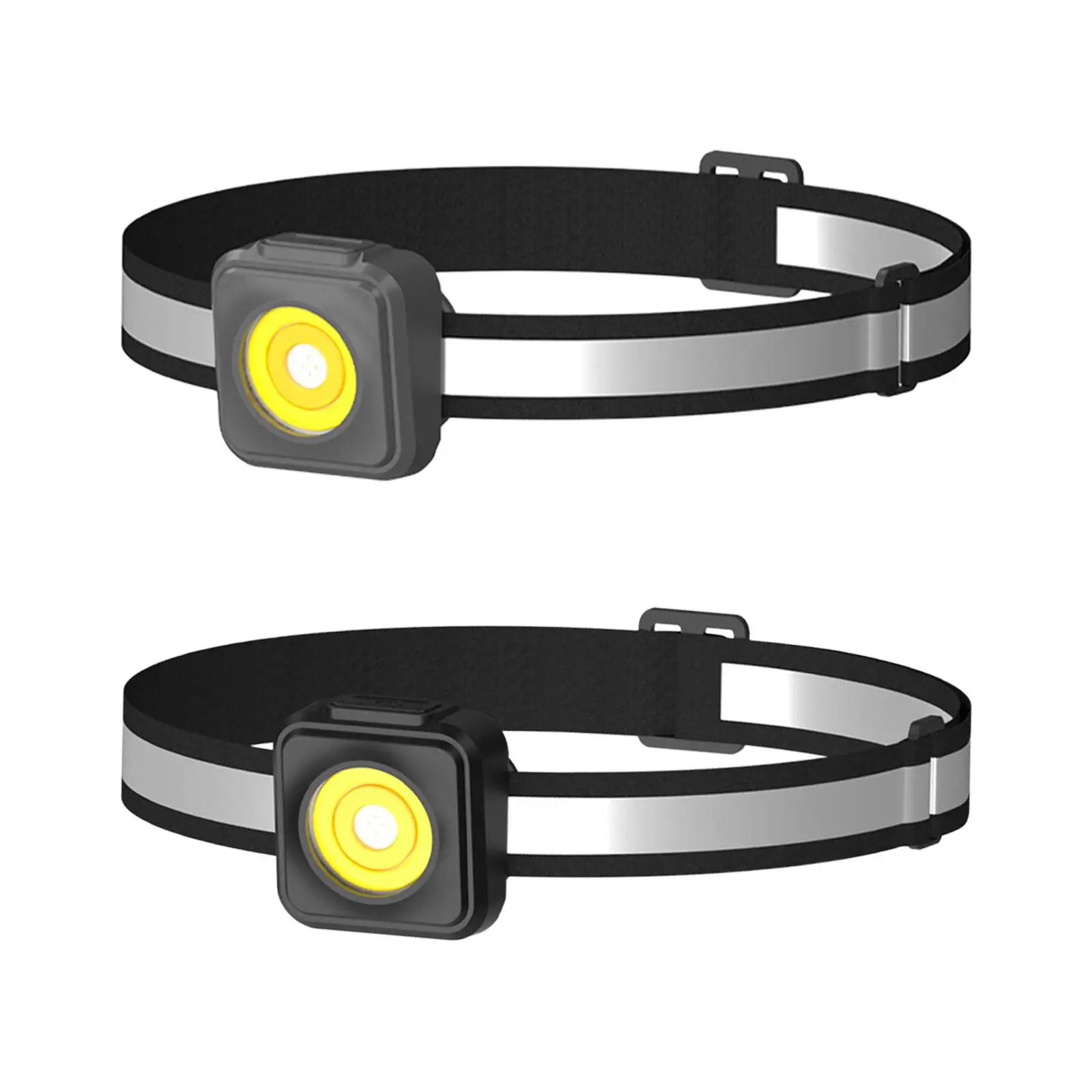 

Headlight flashlights USB Charging Floodlight for Camping Biking Traveling