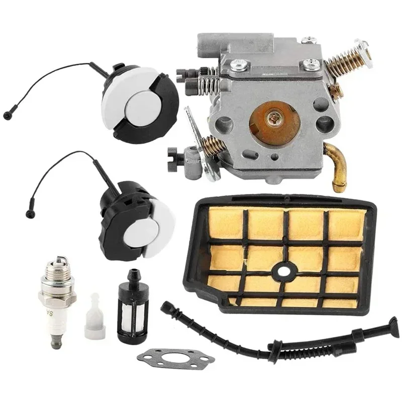

11291200653 Fits for Stihl MS200 MS200T Carburetor Carb Chainsaw Parts Kit Home Garden Supplies