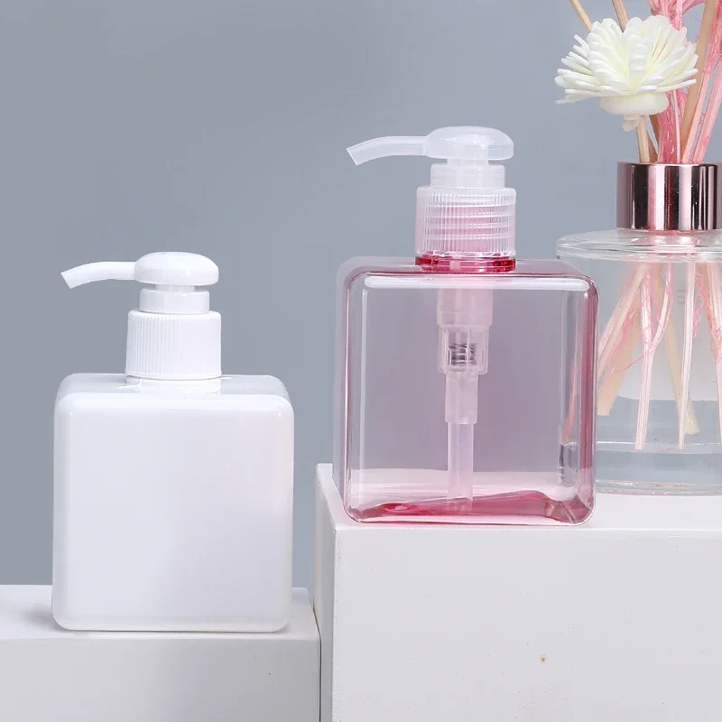 

10PCS of 250ml Empty Plastic Bottles Shampoo Lotion refillable Bottle Shower Gel pump Container Dispenser