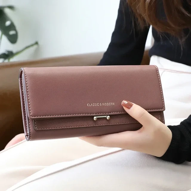 Double Zipper Wallet Women Luxury  Wallet Clutch Luxury Brand Women -  Luxury Brand - Aliexpress