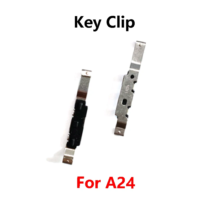 삼성 갤럭시 A14 A22 4G A24 A32용 전원 버튼 측면 키 브래킷 (철제 후크 포함, 키 클립 고정) 1개