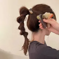 Minimalist Bubble Braid Headband High-quality and Caring Phone Line Hair Loop Tied Ponytail Braid Hair Rope headband - Image 3