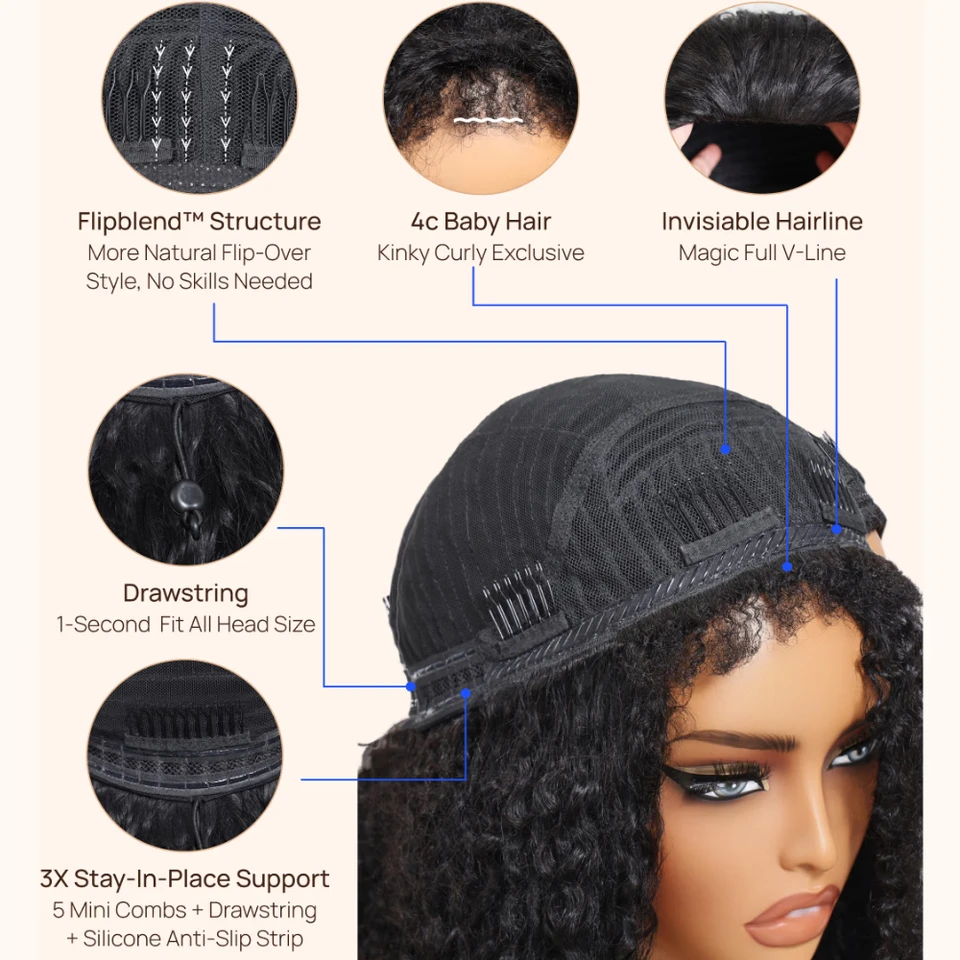 Perruque longue ultra-féminine, une coiffure indémodable