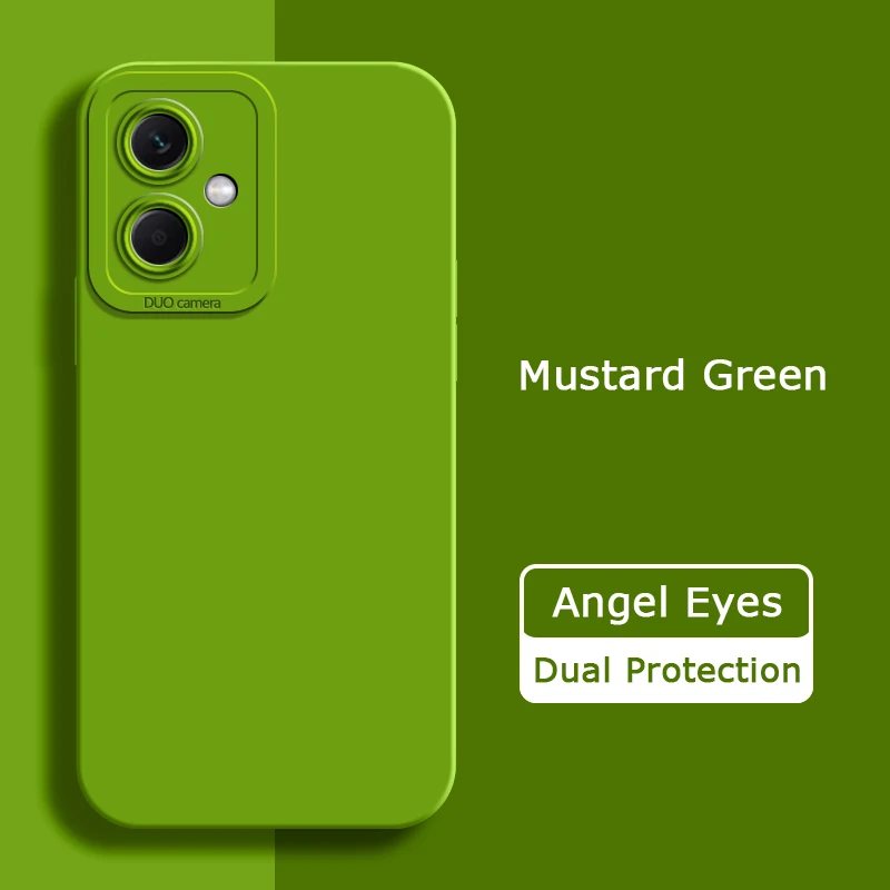 Angel Eyes Liquid Silicone Shockproof Phone Case