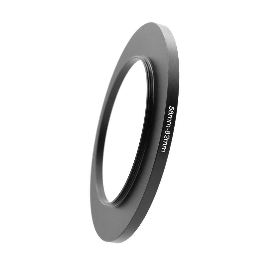 Camera Lens Filter Adapter Ring Step Up / Down Ring Metal 58 mm - 43 46 49 52 55 62 67 72 77 82 mm for UV ND CPL Lens Hood etc.