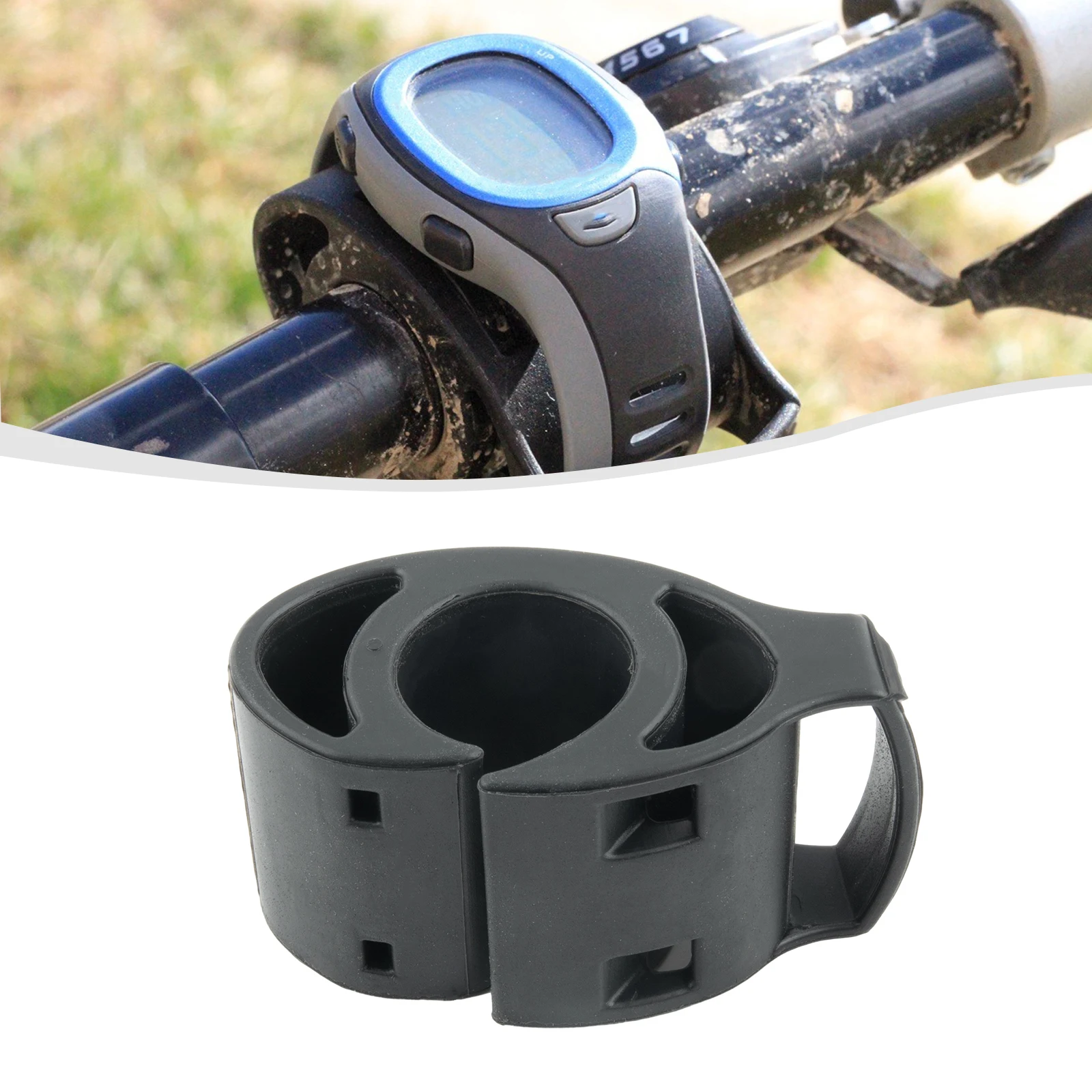 

Bicycle Handlebar Mount Bracket For Garmin Forerunner 410 610 920GPS Bike Mount Kit Smart Watch Riding Supplies