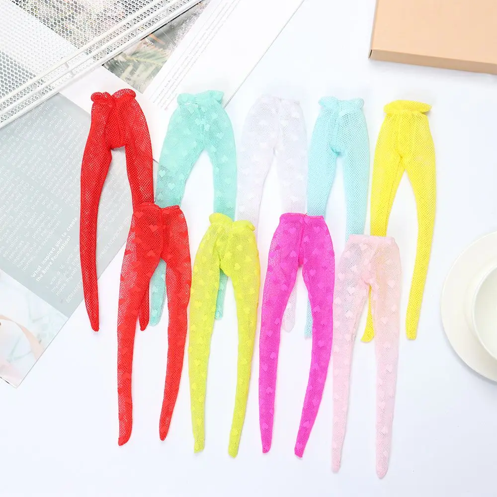Fashion Elastic Doll Leggings Pantyhose Fishnet Tights Doll Stockings Long Socks For 1/6 Clothes Accessories Kids Toys 1PC plush doll accessories,doll clothes accessories,doll accessories