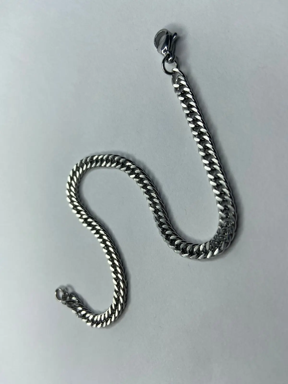 Men's Double Strap Stainless Steel Stainless Steel Surgical Silver - 3
