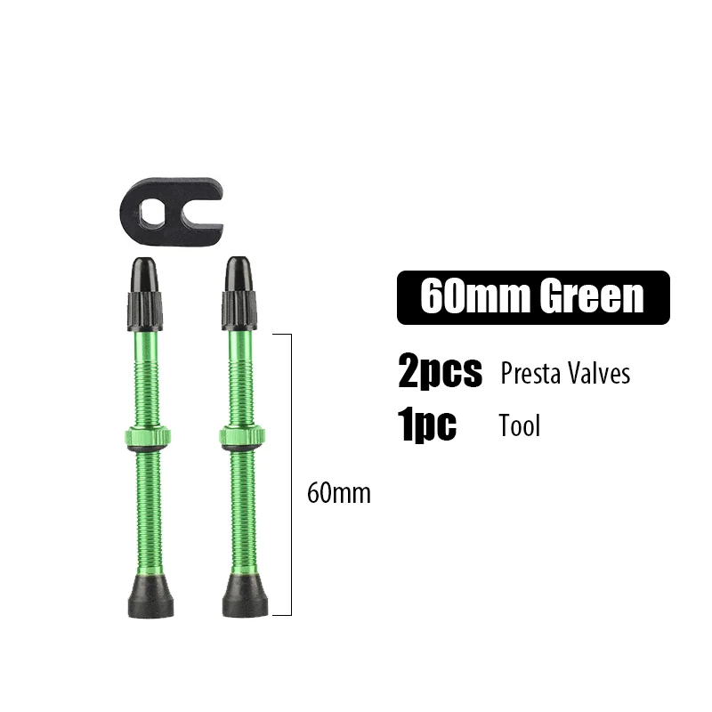 Coppia di valvole tubeless Juicy Nipple di design in granito da 80 mm con tappi di rimozione del guscio neri