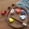 Restaurant Hotel Creative Cute Ceramic Fish Shaped Dinnerware Stand Chopsticks Holder Tableware Rack Chopstick Rest Decor Crafts 5