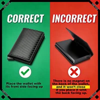 Anti Thief Rfid Credit Card Holder Smart Minimalist Wallet Men Women Slim Bank Cardholder Case Money Bag Cash Creditcard Purse 2