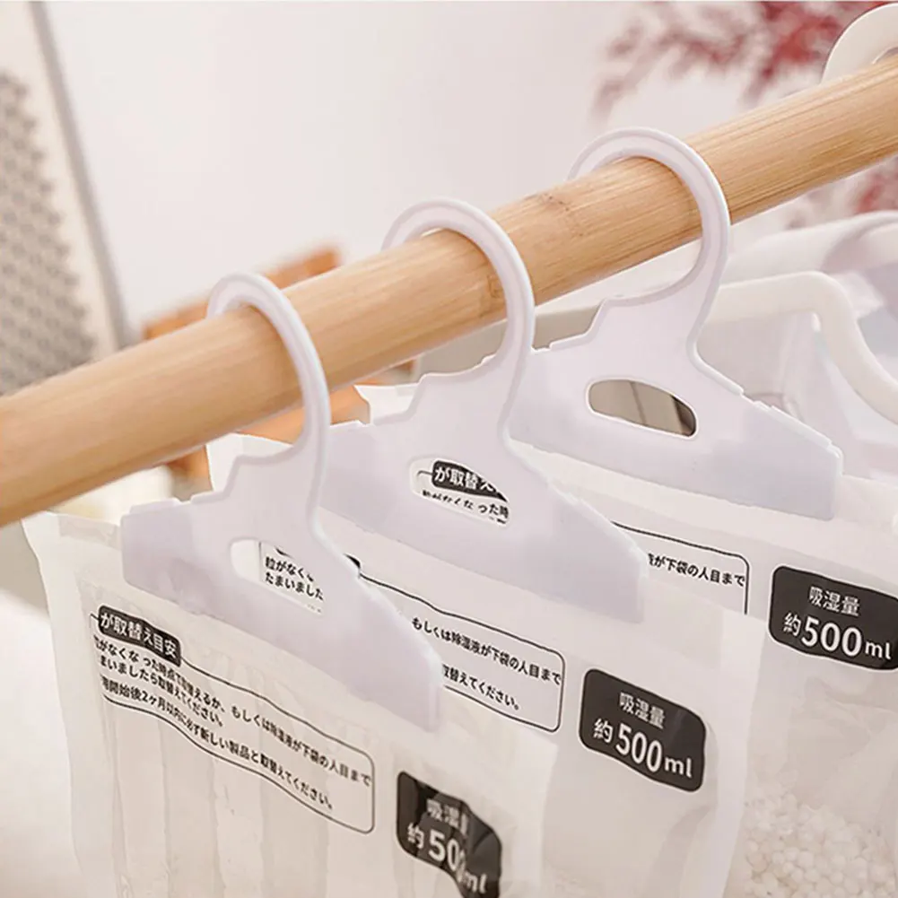 Moisture Absorber Anti Moisture Bag 5/10PCS Wardrobe Removal Desiccant Bags Hanging Drying Closet Dehumidifier Bags
