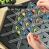 Chain Qi Desktop Puzzle Game Chain Rubber Band Triangle Chess Children's Intelligence Montessori Toy Parent-child Chain Chess 2