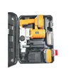 Heavy duty electric hammer drilling rig rotary impact electric drill with 2 * 4.0AH battery plastic toolbox 1