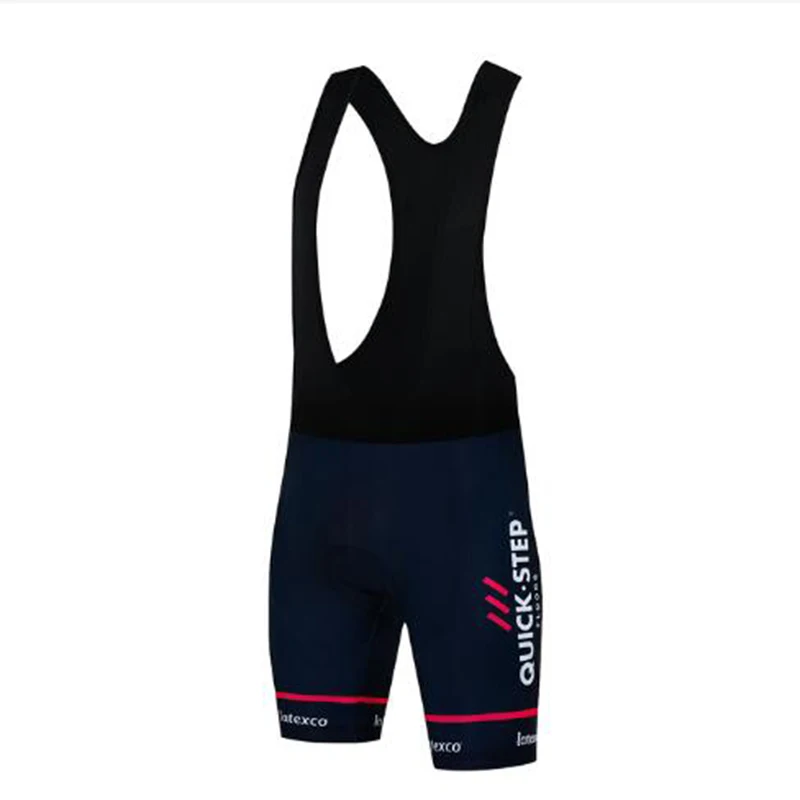 Quick step Cycling Shorts Men's Riding Shorts Summer MTB Bicycle Short 여름 반바지 19D Gel Pad Bike Team Racing Wear ciclismo