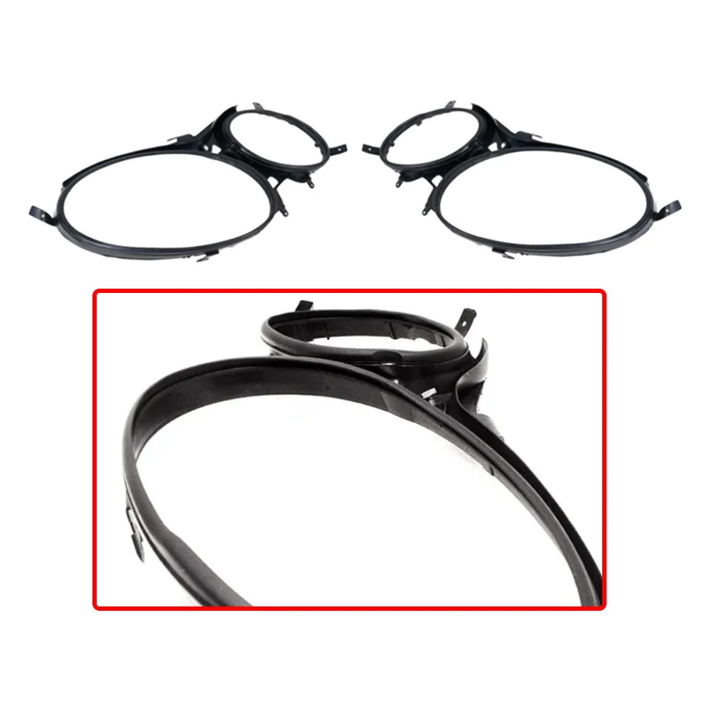 2Pcs Car Front Headlight Cover Gaskets Headlight Cover Seal Strips For Mercedes Benz E CLASS W211 E240 E200 E350 E280 E300 02-08 5