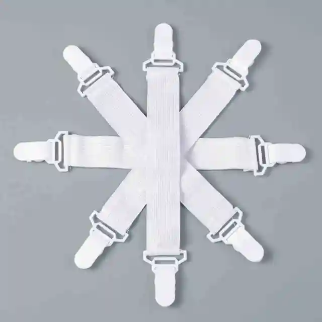 Lemez Matrac Borító Takarók Grippers Clip Elastic Bed 4Pcs/Set Tartó Kötőelemek Kit Home Textil Tartozékok