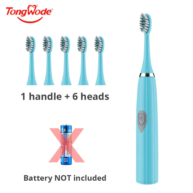 Tongwode Electric Toothbrush for Adults Soft Bristle Portable Battery Endurance IPX6 Waterproof Intelligent Effective Oral Care 1