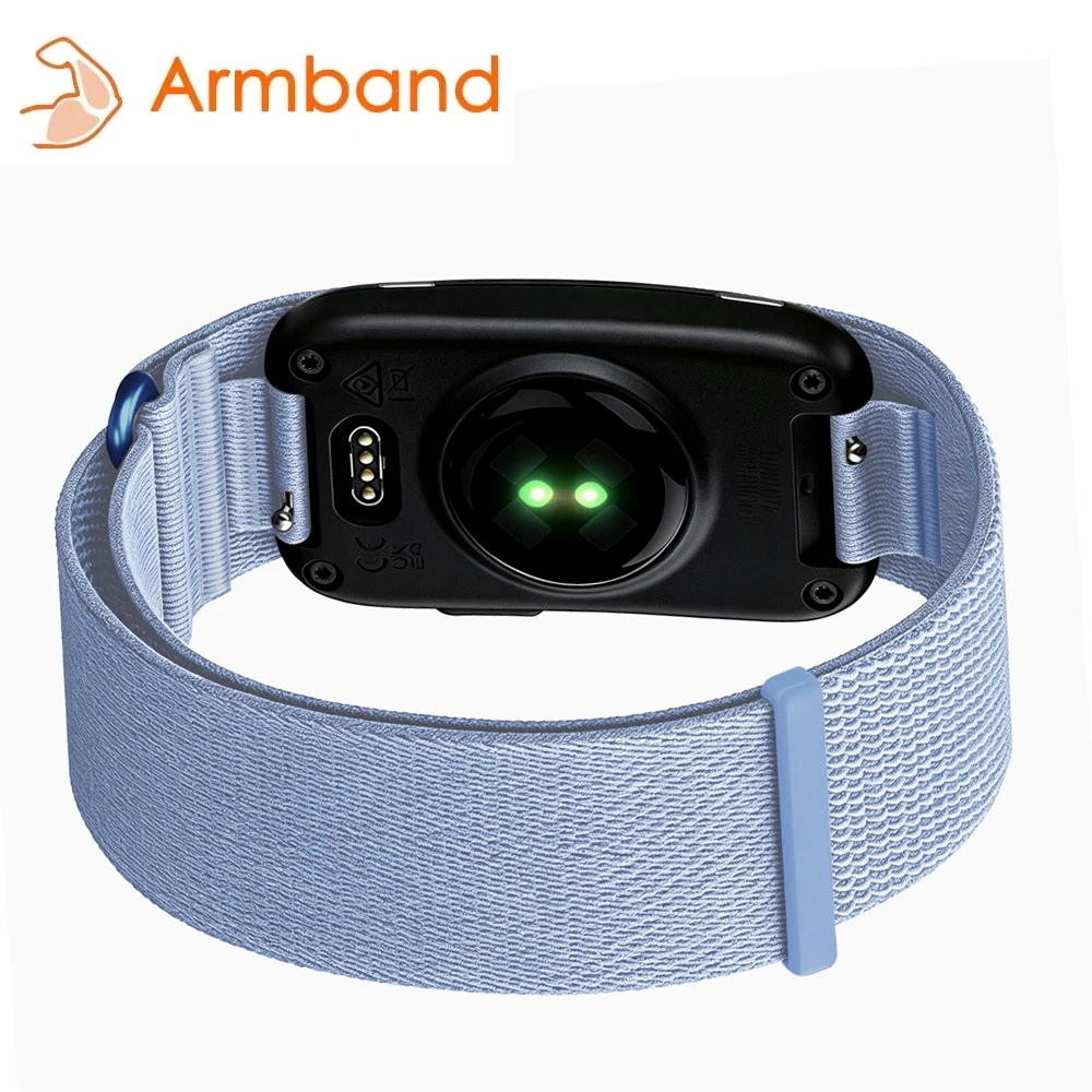 Adjustable Nylon Strap for Smart Band Sports Fitness Tracker - Woven Design for Men and Women