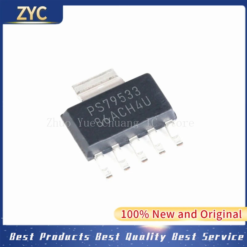 

10PCS/LOT TPS79533DCQR TPS79533 SMD SOT223 100% New Originlal IC chip