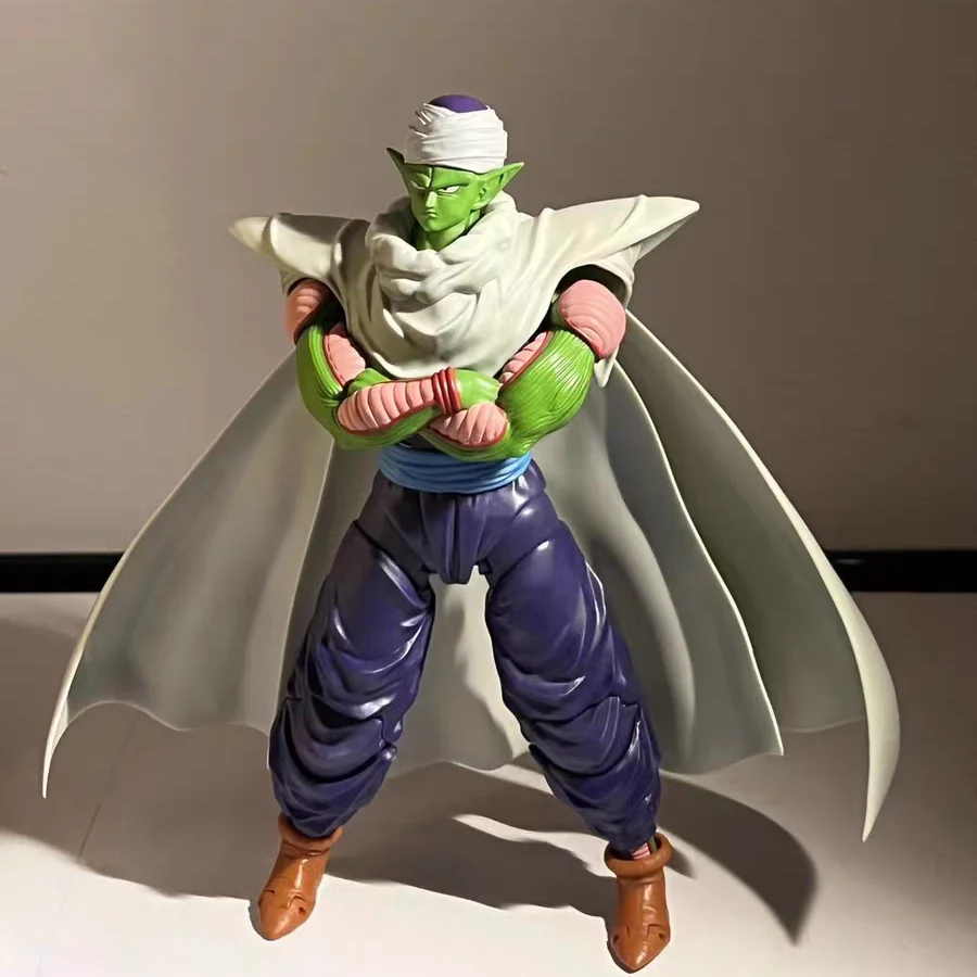 

Dragon Ball Z Bandai Original Shfiguarts Piccolo With Cape Super Hero Action Figure Pvc Anime Collection Model Kid Toy Xmas Gift