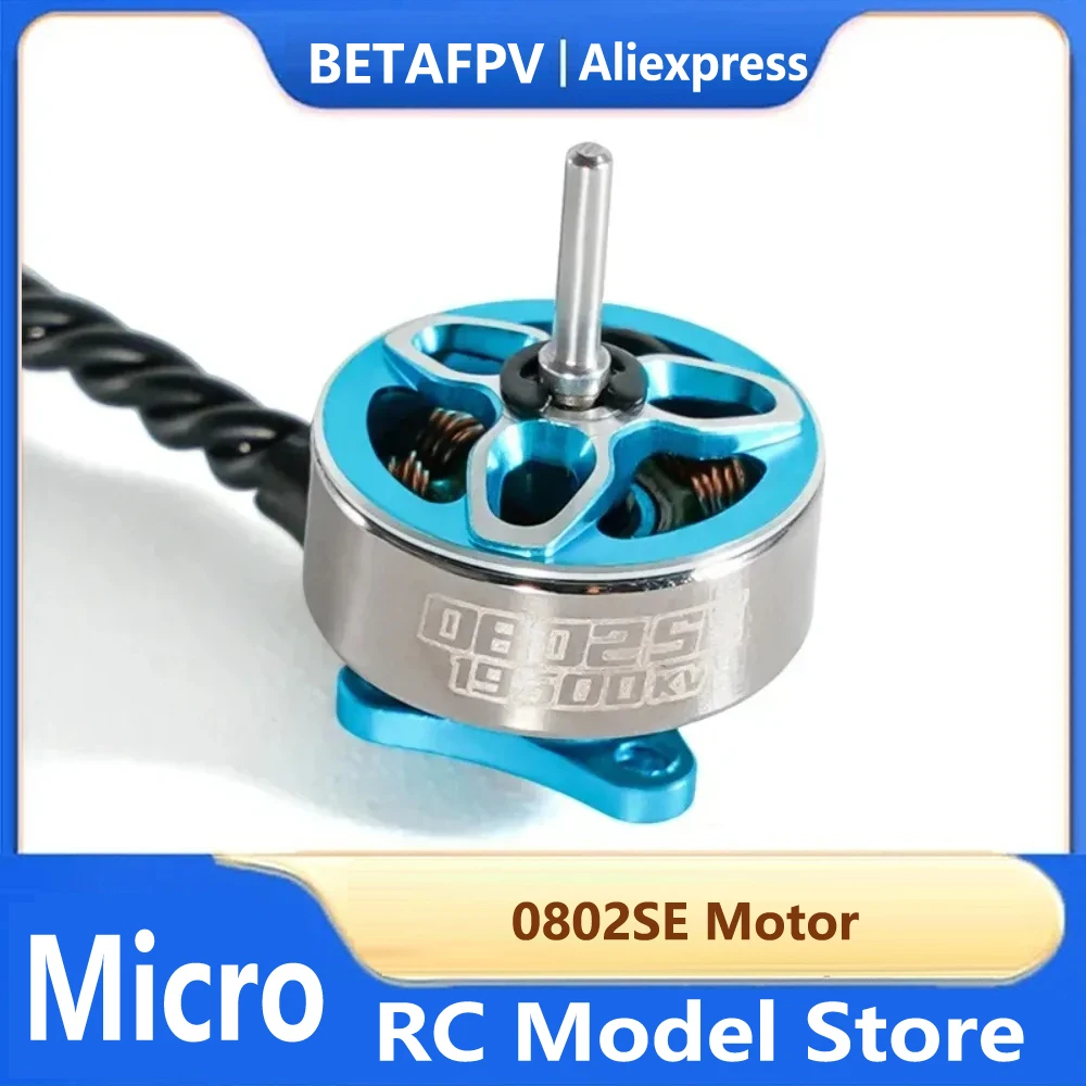 Moteurs Brushless 0802SE 19500KV 4/8PCS pour Drone FPV Whoop 1S