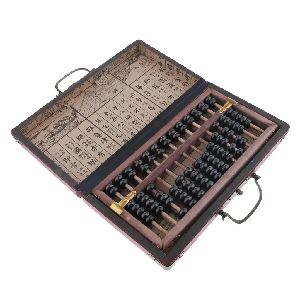 Classic Ancient Calculator Abacus Bead Toy Develop Math Intelligence